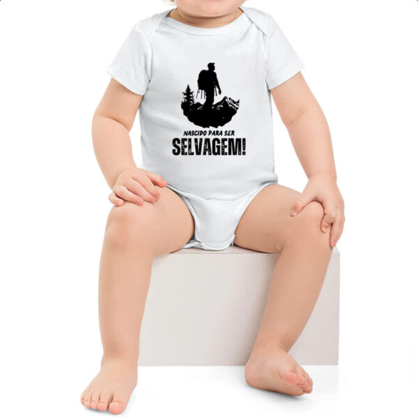 Body infantil Nascido para ser selvagem - Imagem 2