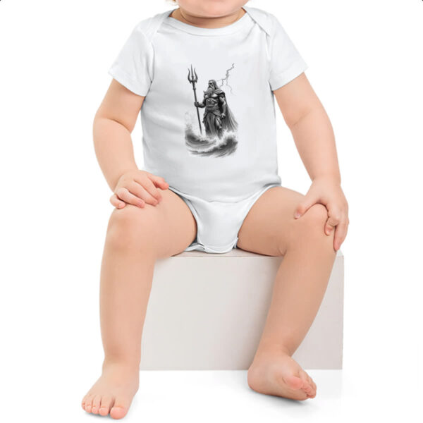Body infantil Poseidon esboco a lapis - Imagem 2
