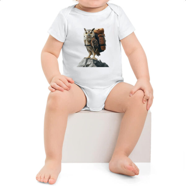Body infantil Coruja aventureira - Imagem 2