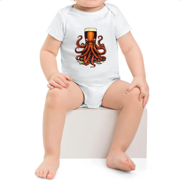 Body infantil Beer Octopus - Imagem 2