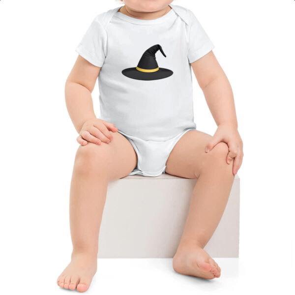 Body infantil Chapeu de bruxa - Imagem 2
