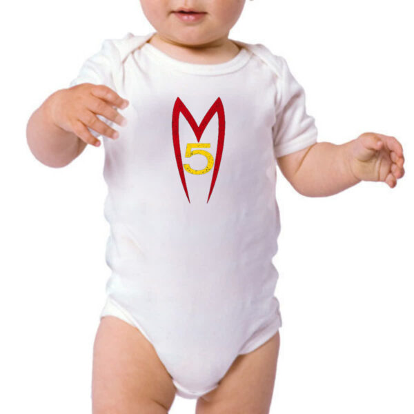 Body infantil Speed Race Mach 5 vintage - Imagem 3