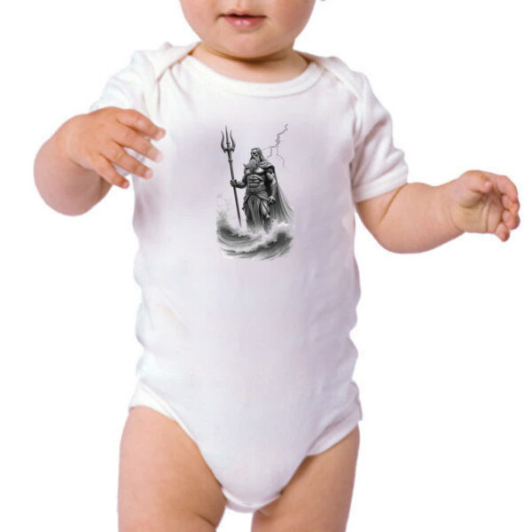 Body infantil Poseidon esboco a lapis - Imagem 3