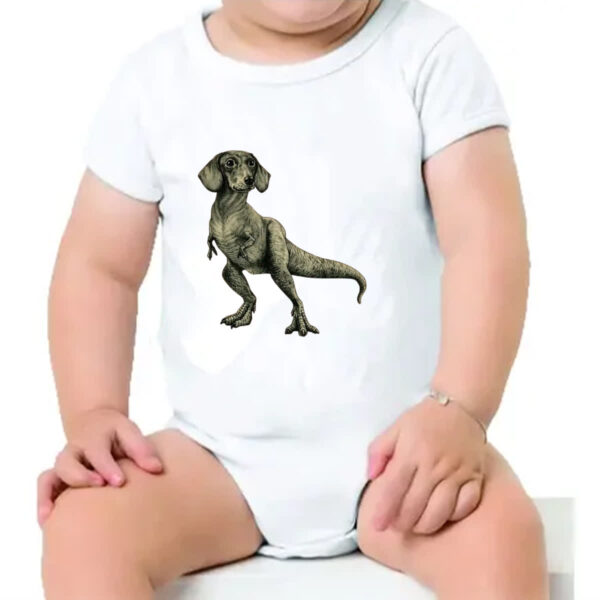 Body infantil Dachshund Rex - Imagem 4
