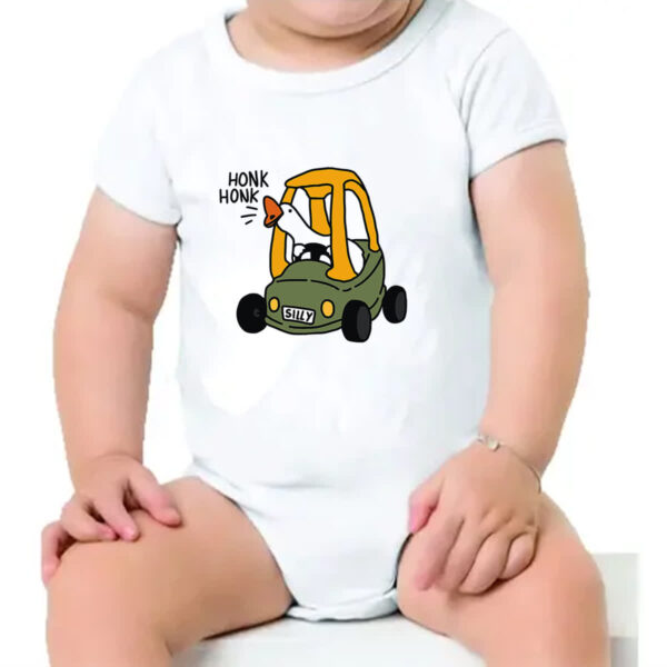 Body infantil Ganso motorista - Imagem 4