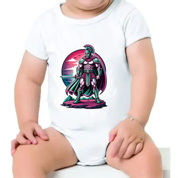 Body infantil Spartan Sunset Standoff - Imagem 4