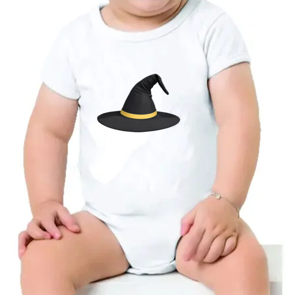 Body infantil Chapeu de bruxa - Imagem 4