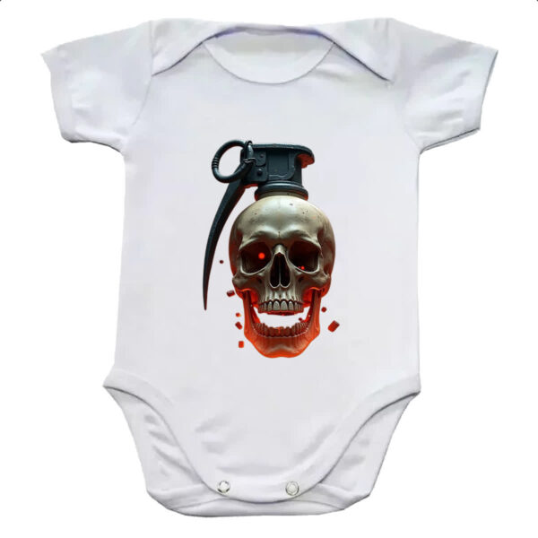 Body infantil Granada caveira