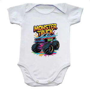 Body infantil Monster Truck Splash Art