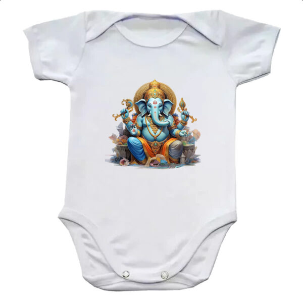 Body infantil Senhor Ganesha Deus Hindu