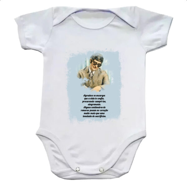 Body infantil Espiritismo agradece os encargos