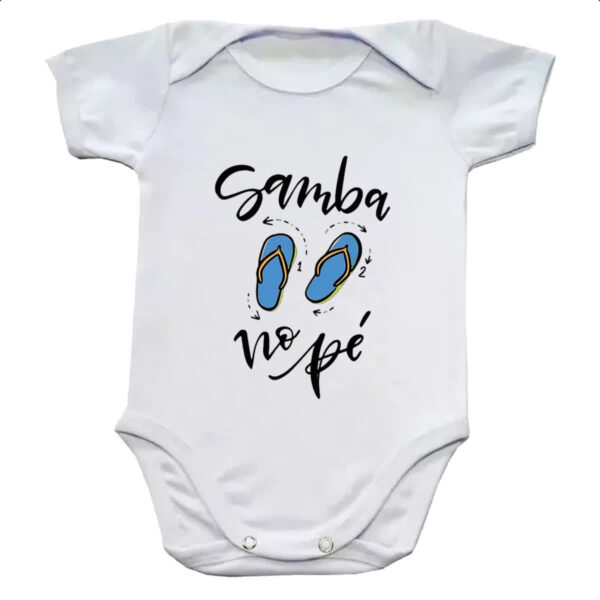 Body infantil Samba no pe