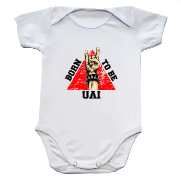 Body infantil Born to be uai