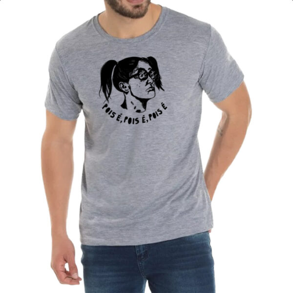 Camiseta Cinza Pois e Pois e Pois e - Imagem 2