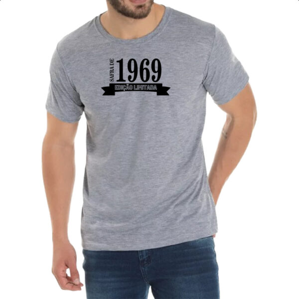 Camiseta Cinza Safra de 1969 - Imagem 2