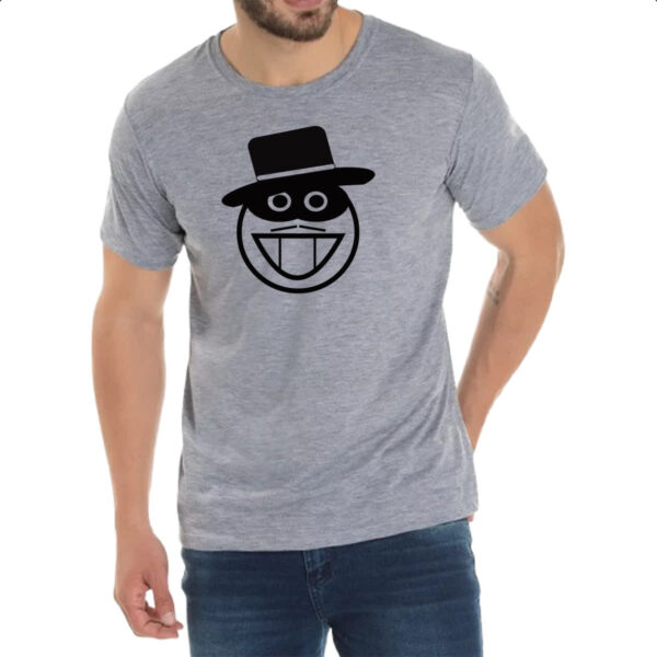 Camiseta Cinza Zorro Emoji - Imagem 2
