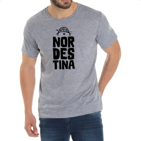 Camiseta Cinza Nordestina - Imagem 2