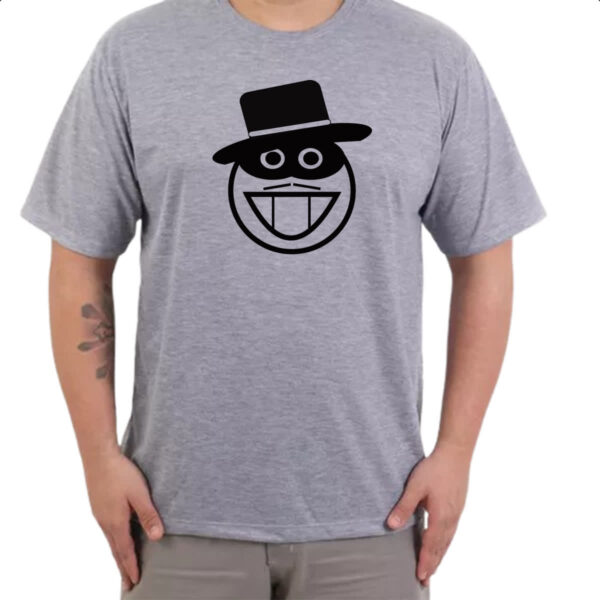 Camiseta Cinza Zorro Emoji - Imagem 3