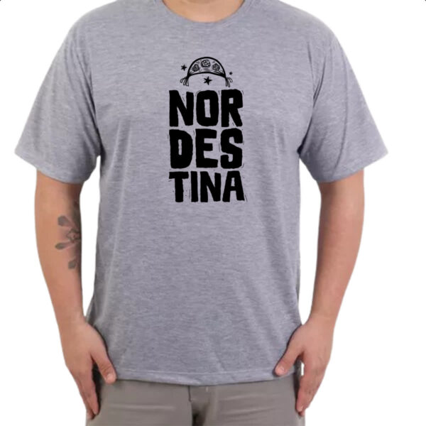 Camiseta Cinza Nordestina - Imagem 3