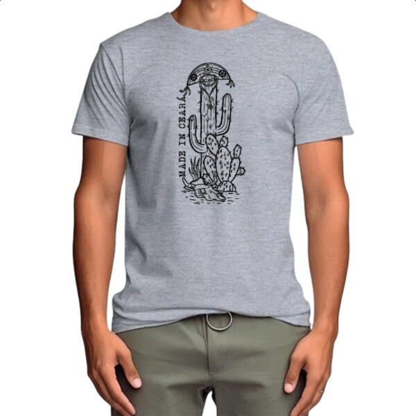 Camiseta Cinza Made in Ceara - Imagem 4