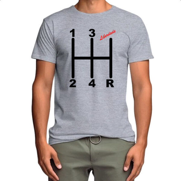 Camiseta Cinza Marcha da liberdade - Imagem 4