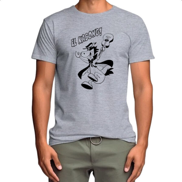 Camiseta Cinza Nostalgia El Kabong - Imagem 4