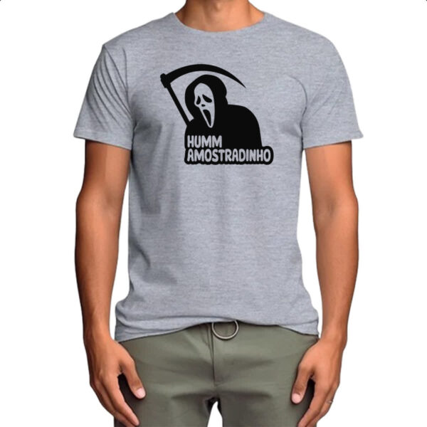 Camiseta Cinza Humm amostradinho - Imagem 4