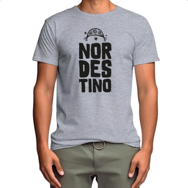 Camiseta Cinza Nordestino - Imagem 4