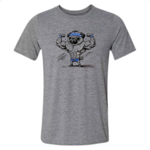 Camiseta Cinza Pug Maromba