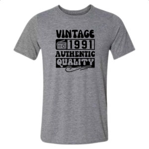 Camiseta Cinza Radio Vintage 1991