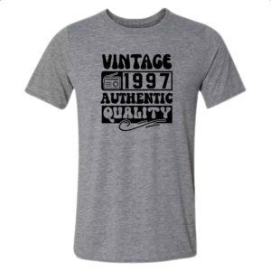 Camiseta Cinza Radio Vintage 1997