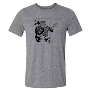 Camiseta Cinza Rei de Paus do Rock