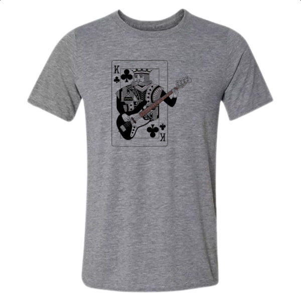 Camiseta Cinza Rei de Paus do Rock