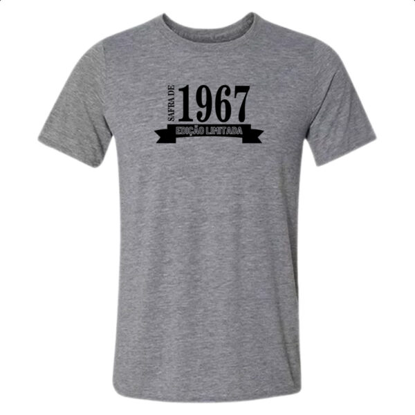 Camiseta Cinza Safra de 1967