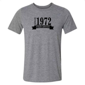 Camiseta Cinza Safra de 1972
