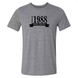 Camiseta Cinza Safra de 1988