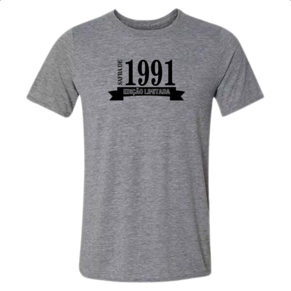Camiseta Cinza Safra de 1991