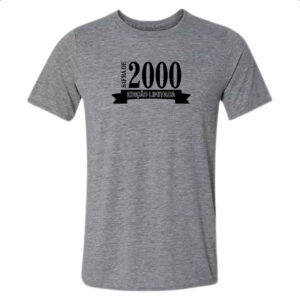 Camiseta Cinza Safra de 2000