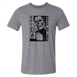 Camiseta Cinza Sem vida antes do cafe