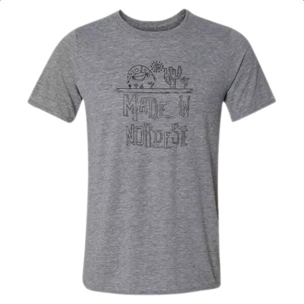 Camiseta Cinza Made in nordeste