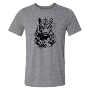 Camiseta Cinza Tigre albino