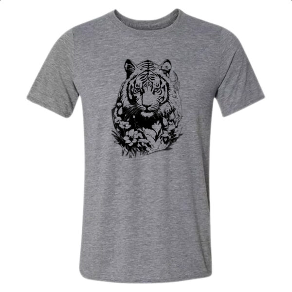 Camiseta Cinza Tigre albino