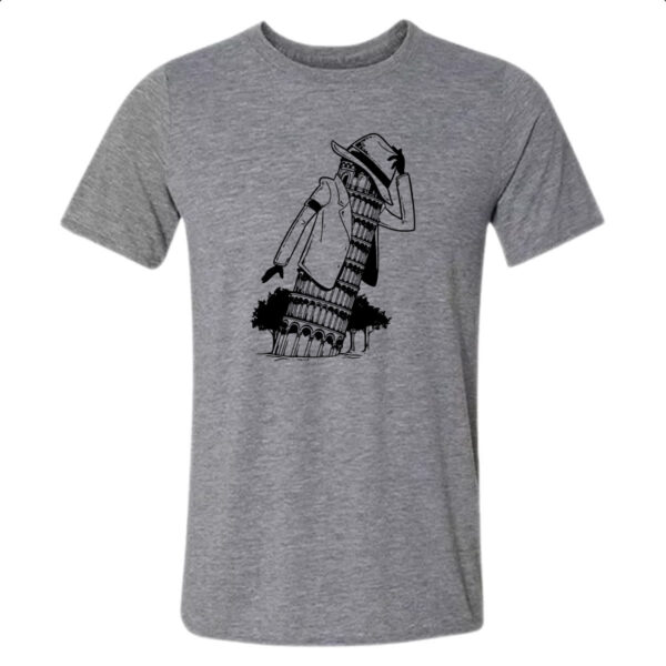 Camiseta Cinza Torre Pizza Jackson Smooth Criminal