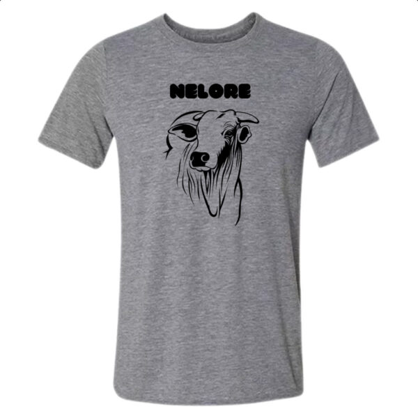 Camiseta Cinza Vaca Nelore 2