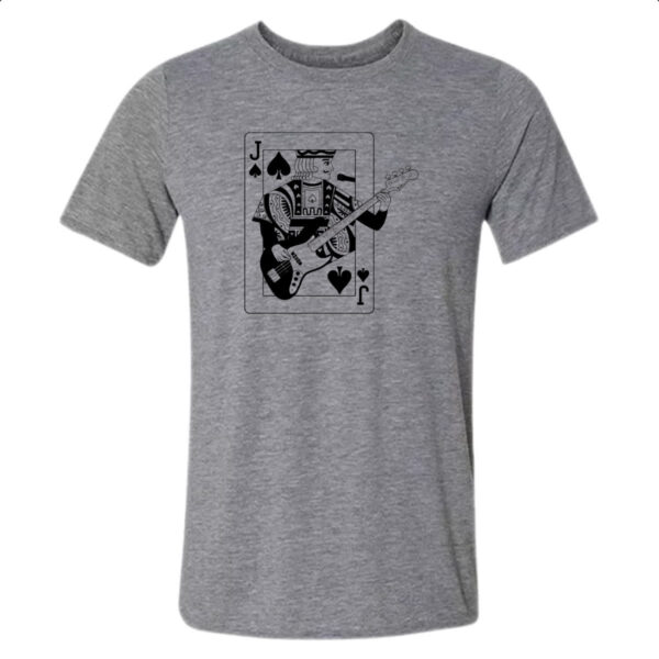Camiseta Cinza Valete de Espadas do Rock