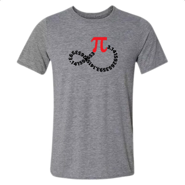 Camiseta Cinza Matematica PI Infinito
