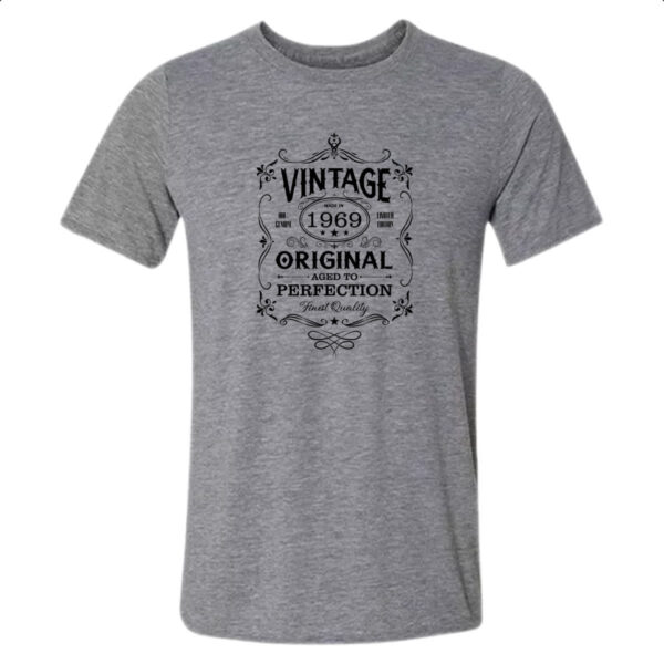 Camiseta Cinza Vintage Original 1969