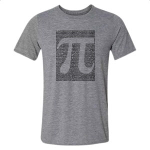 Camiseta Cinza Matematica PI dizima periodica
