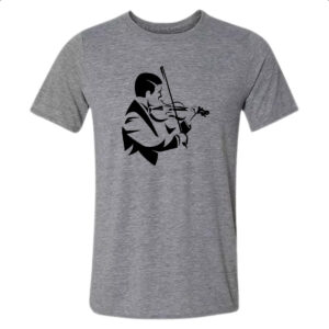 Camiseta Cinza Violinista