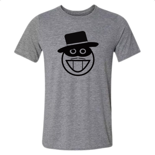 Camiseta Cinza Zorro Emoji